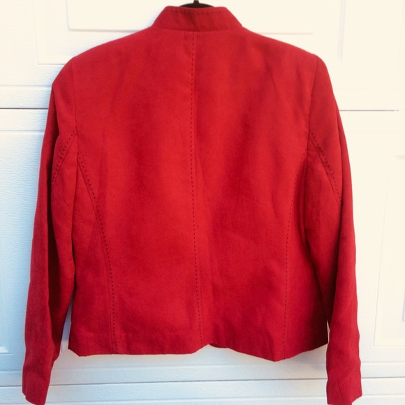 Alfred Dunner ultra suede jacket size 8P - Picture 2 of 6